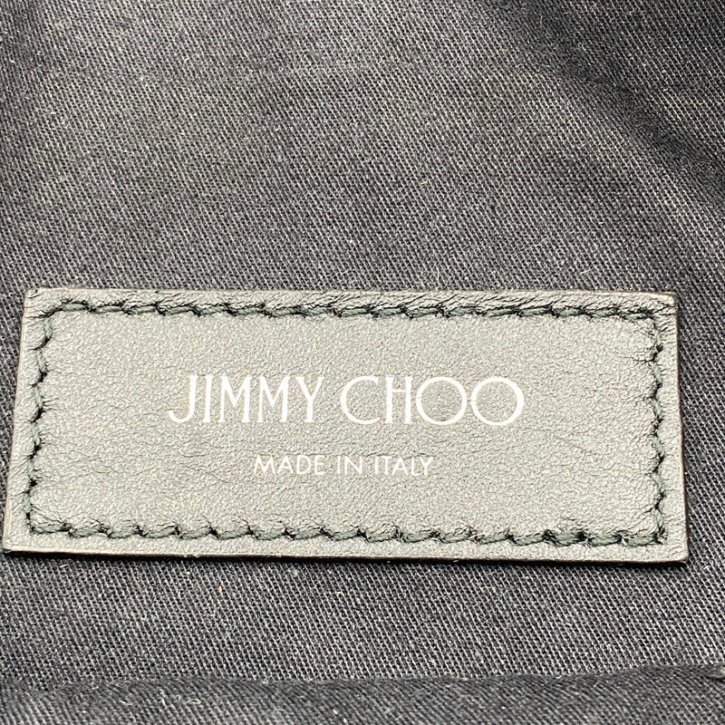 【現状渡し品】【メンズ】 JIMMY CHOO ジミーチュウ OSCAR BODY BAG オスカー ボディバッグ カバン ウエストバッグ 180-260529-ks-05-tei サイズ：本体のみ カラー：ブラウン 万代Net店