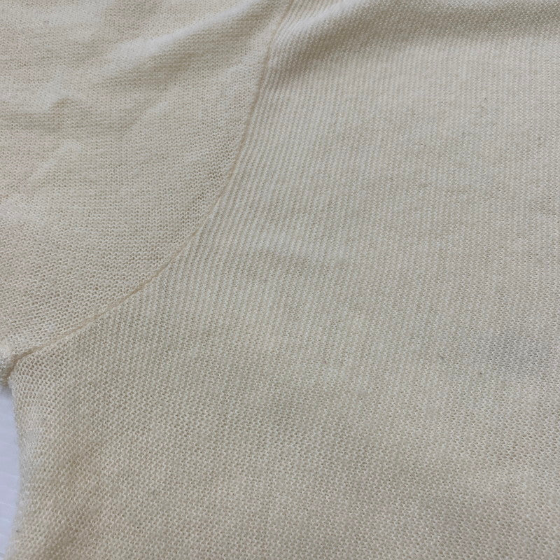 【中古品】【メンズ】 IZOD LACOSTE アイゾッドラコステ 80's L/S ACRYLIC KNIT CARDIGAN VINTAGE 80年代 ロングスリーブ アクリル ニット カーディガン 長袖 トップス ヴィンテージ 145-260413-ks-06-tei サイズ：XL カラー：アイボリー 万代Net店
