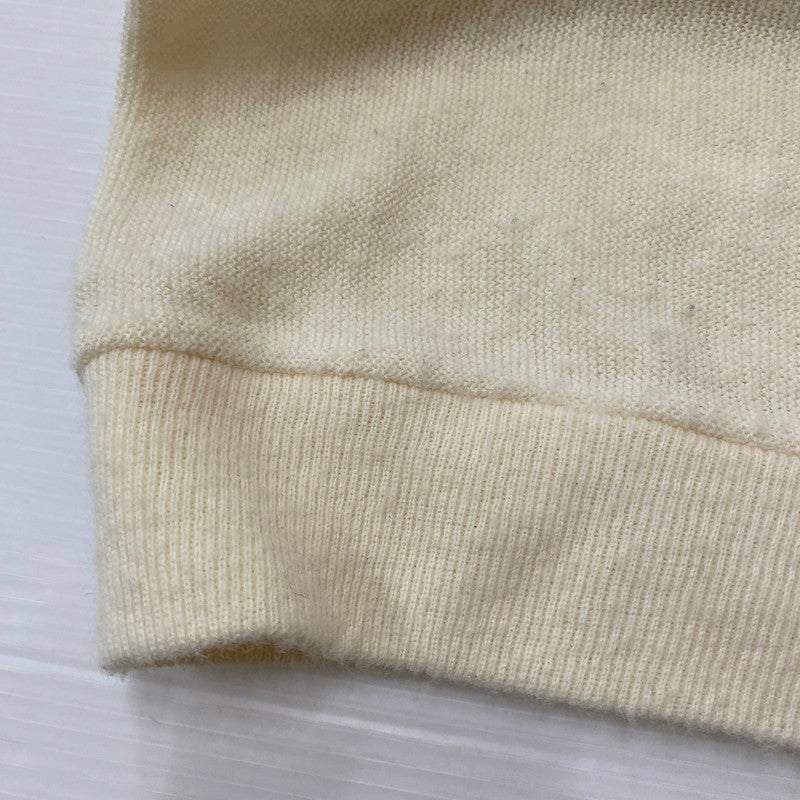 【中古品】【メンズ】 IZOD LACOSTE アイゾッドラコステ 80's L/S ACRYLIC KNIT CARDIGAN VINTAGE 80年代 ロングスリーブ アクリル ニット カーディガン 長袖 トップス ヴィンテージ 145-260413-ks-06-tei サイズ：XL カラー：アイボリー 万代Net店