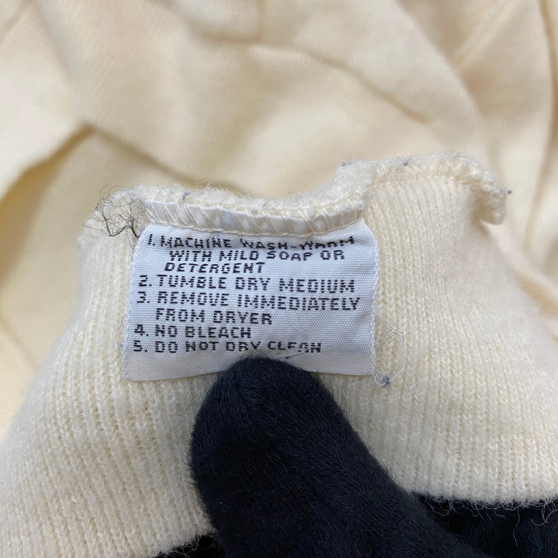 【中古品】【メンズ】 IZOD LACOSTE アイゾッドラコステ 80's L/S ACRYLIC KNIT CARDIGAN VINTAGE 80年代 ロングスリーブ アクリル ニット カーディガン 長袖 トップス ヴィンテージ 145-260413-ks-06-tei サイズ：XL カラー：アイボリー 万代Net店