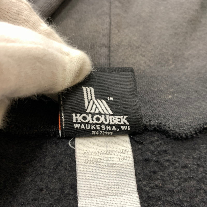 【中古品】【メンズ】 HARLEY DAVIDSON ハーレーダビッドソン 00's FLAME SLEEVE ZIP PARKA 2000年代 フレイム スリーブ ジップパーカー トップス フルジップパーカー 145-260419-ko-05-tei サイズ：XL カラー：ブラック系 万代Net店
