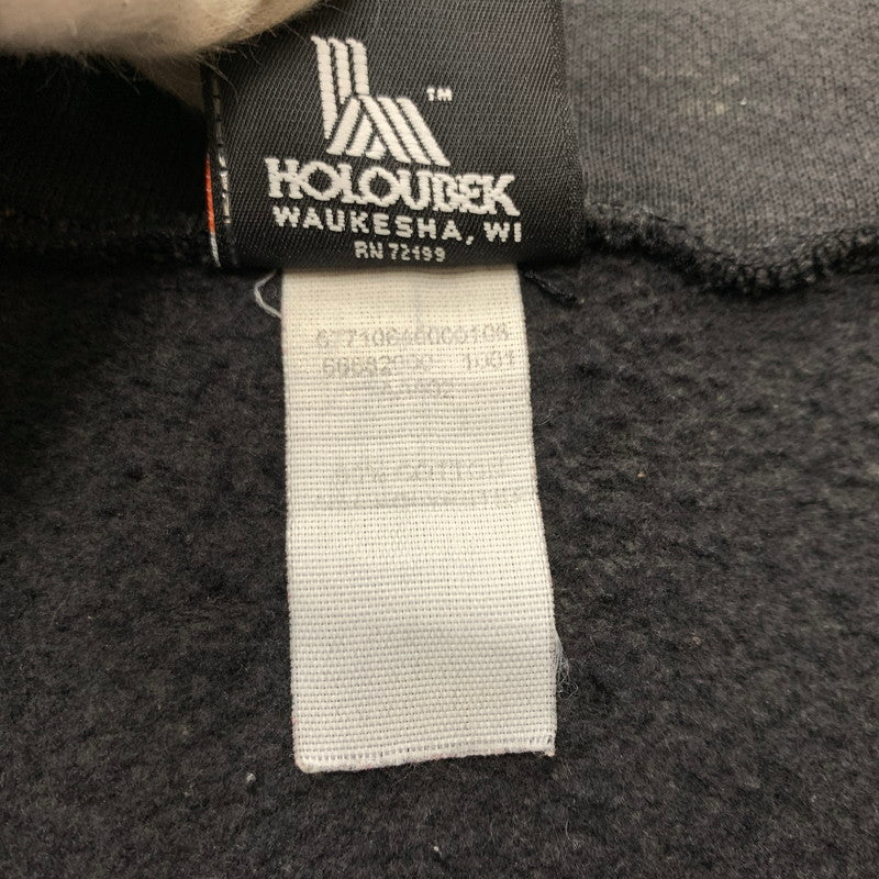 【中古品】【メンズ】 HARLEY DAVIDSON ハーレーダビッドソン 00's FLAME SLEEVE ZIP PARKA 2000年代 フレイム スリーブ ジップパーカー トップス フルジップパーカー 145-260419-ko-05-tei サイズ：XL カラー：ブラック系 万代Net店