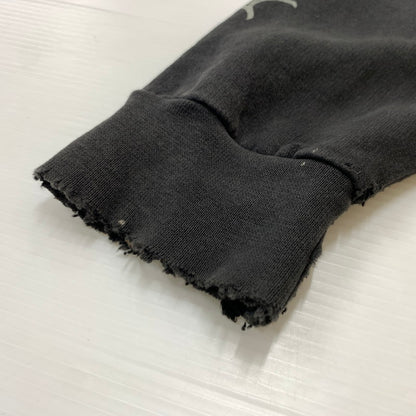 【現状渡し品】【メンズ】 HARLEY DAVIDSON ハーレーダビッドソン 00'S TRIVAL SLEEVE PULLOVER PARKA 2000年代 トライバル スリーブ プルオーバー パーカー トップス 145-260419-ko-04-tei サイズ：不明 カラー：ブラック系 万代Net店