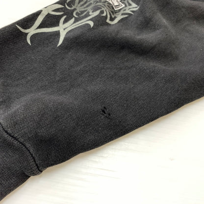 【現状渡し品】【メンズ】 HARLEY DAVIDSON ハーレーダビッドソン 00'S TRIVAL SLEEVE PULLOVER PARKA 2000年代 トライバル スリーブ プルオーバー パーカー トップス 145-260419-ko-04-tei サイズ：不明 カラー：ブラック系 万代Net店