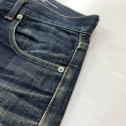【中古品】【メンズ】 NEIGHBORHOOD ネイバーフッド RIGID NARROW 14OZ 09EX DENIM PANTS 092DCNH-PTM03 リジッド ナロウ デニム パンツ ボトムス ジーンズ 153-260419-ko-26-tei サイズ：M カラー：ブラック 万代Net店
