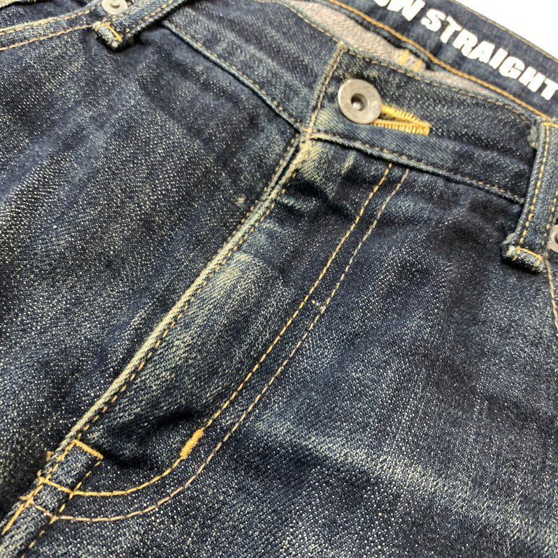 【中古品】【メンズ】 NEIGHBORHOOD ネイバーフッド RIGID NARROW 14OZ 09EX DENIM PANTS 092DCNH-PTM03 リジッド ナロウ デニム パンツ ボトムス ジーンズ 153-260419-ko-26-tei サイズ：M カラー：ブラック 万代Net店