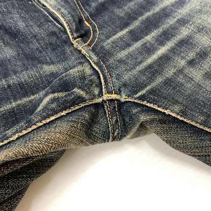 【中古品】【メンズ】 NEIGHBORHOOD ネイバーフッド RIGID NARROW 14OZ 09EX DENIM PANTS 092DCNH-PTM03 リジッド ナロウ デニム パンツ ボトムス ジーンズ 153-260419-ko-26-tei サイズ：M カラー：ブラック 万代Net店