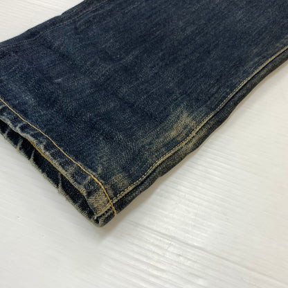 【中古品】【メンズ】 NEIGHBORHOOD ネイバーフッド RIGID NARROW 14OZ 09EX DENIM PANTS 092DCNH-PTM03 リジッド ナロウ デニム パンツ ボトムス ジーンズ 153-260419-ko-26-tei サイズ：M カラー：ブラック 万代Net店