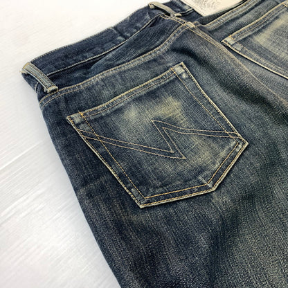 【中古品】【メンズ】 NEIGHBORHOOD ネイバーフッド RIGID NARROW 14OZ 09EX DENIM PANTS 092DCNH-PTM03 リジッド ナロウ デニム パンツ ボトムス ジーンズ 153-260419-ko-26-tei サイズ：M カラー：ブラック 万代Net店