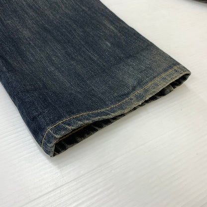 【中古品】【メンズ】 NEIGHBORHOOD ネイバーフッド RIGID NARROW 14OZ 09EX DENIM PANTS 092DCNH-PTM03 リジッド ナロウ デニム パンツ ボトムス ジーンズ 153-260419-ko-26-tei サイズ：M カラー：ブラック 万代Net店