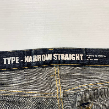 【中古品】【メンズ】 NEIGHBORHOOD ネイバーフッド RIGID NARROW 14OZ 09EX DENIM PANTS 092DCNH-PTM03 リジッド ナロウ デニム パンツ ボトムス ジーンズ 153-260419-ko-26-tei サイズ：M カラー：ブラック 万代Net店