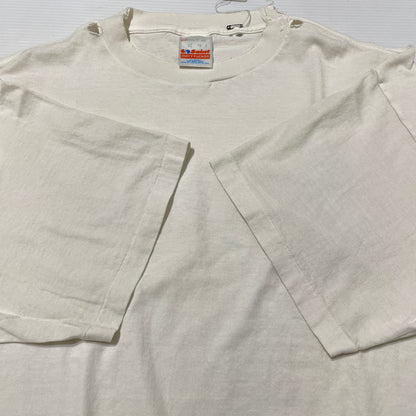 【中古美品】【メンズ】 SAINT Mxxxxxx セントマイケル LOVE_SS TEE SM-HR8-0000-024 ラブ ショートスリーブ Tシャツ 半袖 トップス 142-260408-yo-02-fuzh サイズ：XXL カラー：ホワイト 万代Net店