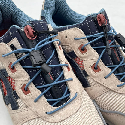 【中古品】【メンズ】 KEBOZ ケボズ × MITA SNEAKERS ミタスニーカーズ × ASICS アシックス 別注コラボ GEL-LYTE 3 OG TAITO 1201B030-700 ゲルライト3 タイトウ スニーカー 靴 160-260904-yo-04-teih サイズ：28cm カラー：ベージュ 万代Net店
