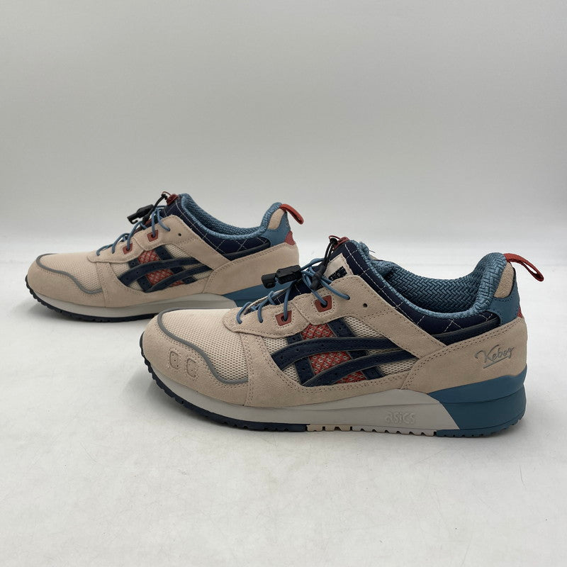 【中古品】【メンズ】 KEBOZ ケボズ × MITA SNEAKERS ミタスニーカーズ × ASICS アシックス 別注コラボ GEL-LYTE 3 OG TAITO 1201B030-700 ゲルライト3 タイトウ スニーカー 靴 160-260904-yo-04-teih サイズ：28cm カラー：ベージュ 万代Net店