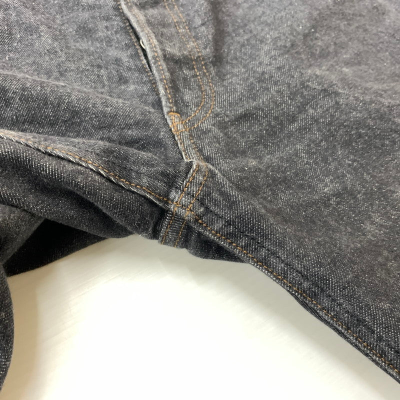 【中古品】【メンズ】 LE エルイー DENIM PANTS 20-030-053-0002-3-0 デニムパンツ ボトムス ジーンズ ボタンフライ 158-260419-ko-31-tei サイズ：30 カラー：ブラック系 万代Net店