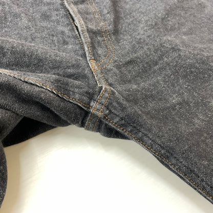 【中古品】【メンズ】 LE エルイー DENIM PANTS 20-030-053-0002-3-0 デニムパンツ ボトムス ジーンズ ボタンフライ 158-260419-ko-31-tei サイズ：30 カラー：ブラック系 万代Net店