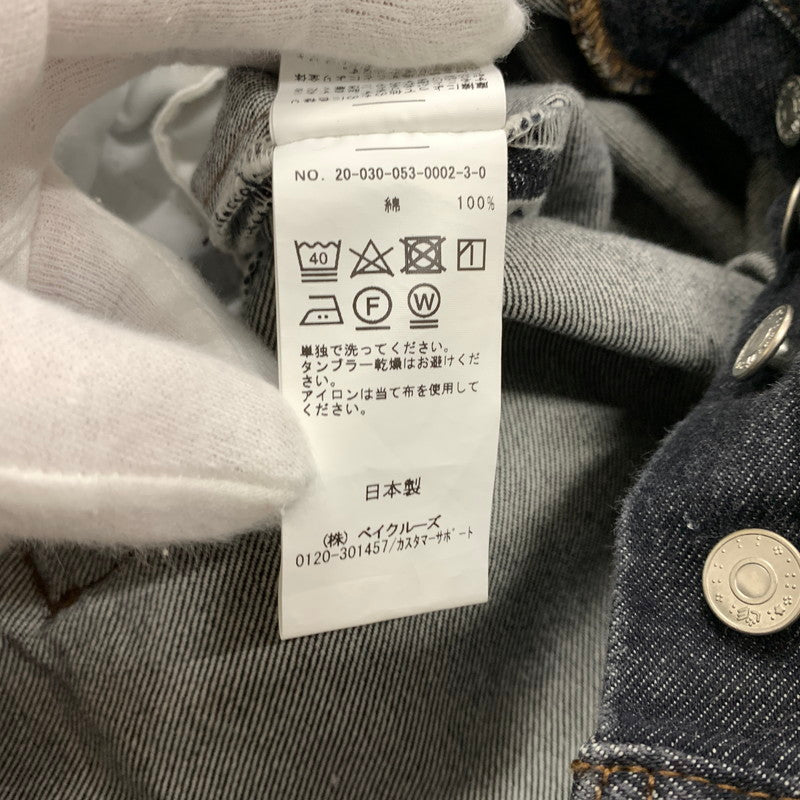 【中古品】【メンズ】 LE エルイー DENIM PANTS 20-030-053-0002-3-0 デニムパンツ ボトムス ジーンズ ボタンフライ 158-260419-ko-31-tei サイズ：30 カラー：ブラック系 万代Net店