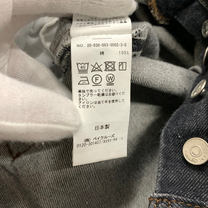 【中古品】【メンズ】 LE エルイー DENIM PANTS 20-030-053-0002-3-0 デニムパンツ ボトムス ジーンズ ボタンフライ 158-260419-ko-31-tei サイズ：30 カラー：ブラック系 万代Net店