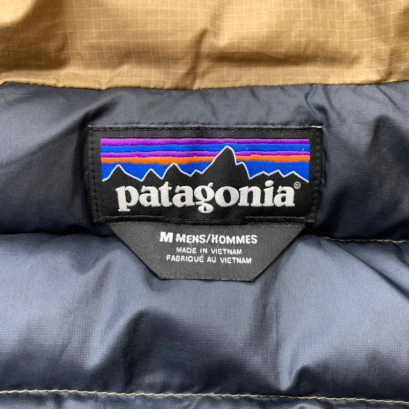 【現状渡し品】【メンズ】 patagonia パタゴニア DOWN SWEATER VEST STY84622FA17 ダウンセーター ベスト ライトアウター ダウンベスト 144-260419-ko-24-tei サイズ：M カラー：ブラウン 万代Net店