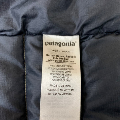 【現状渡し品】【メンズ】 patagonia パタゴニア DOWN SWEATER VEST STY84622FA17 ダウンセーター ベスト ライトアウター ダウンベスト 144-260419-ko-24-tei サイズ：M カラー：ブラウン 万代Net店