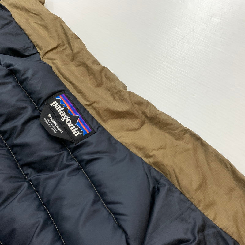 【現状渡し品】【メンズ】 patagonia パタゴニア DOWN SWEATER VEST STY84622FA17 ダウンセーター ベスト ライトアウター ダウンベスト 144-260419-ko-24-tei サイズ：M カラー：ブラウン 万代Net店