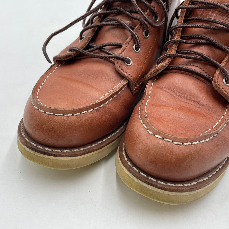 【中古品】【レディース】 RED WING レッドウィング 6-INCH CLASSIC MOC 3425 6インチ クラシックモック ブーツ 靴 シューズ 164-260415-yo-12-tei サイズ：24cm カラー：ブラウン 万代Net店