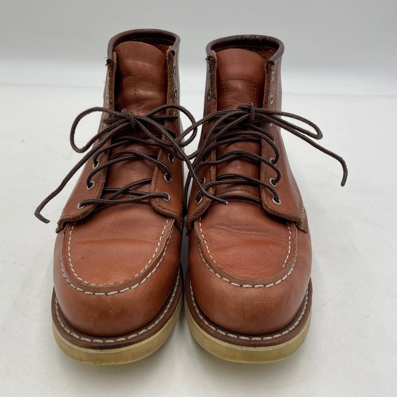 【中古品】【レディース】 RED WING レッドウィング 6-INCH CLASSIC MOC 3425 6インチ クラシックモック ブーツ 靴 シューズ 164-260415-yo-12-tei サイズ：24cm カラー：ブラウン 万代Net店