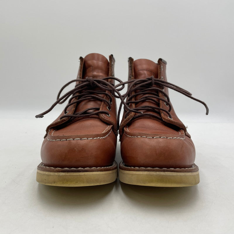 【中古品】【レディース】 RED WING レッドウィング 6-INCH CLASSIC MOC 3425 6インチ クラシックモック ブーツ 靴 シューズ 164-260415-yo-12-tei サイズ：24cm カラー：ブラウン 万代Net店