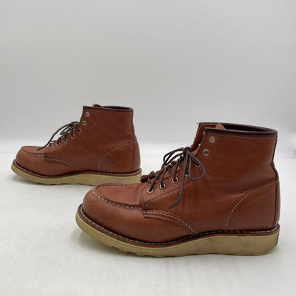 【中古品】【レディース】 RED WING レッドウィング 6-INCH CLASSIC MOC 3425 6インチ クラシックモック ブーツ 靴 シューズ 164-260415-yo-12-tei サイズ：24cm カラー：ブラウン 万代Net店