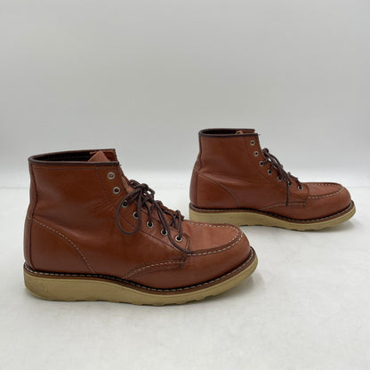 【中古品】【レディース】 RED WING レッドウィング 6-INCH CLASSIC MOC 3425 6インチ クラシックモック ブーツ 靴 シューズ 164-260415-yo-12-tei サイズ：24cm カラー：ブラウン 万代Net店