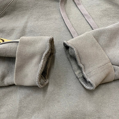 【現状渡し品】【メンズ】 GUCCI グッチ 21AW GG LINE COTTON HOODIE 596230 GGライン コットン フーディー トップス プルオーバーパーカー 141-260413-ks-13-tei サイズ：1 カラー：グレー 万代Net店