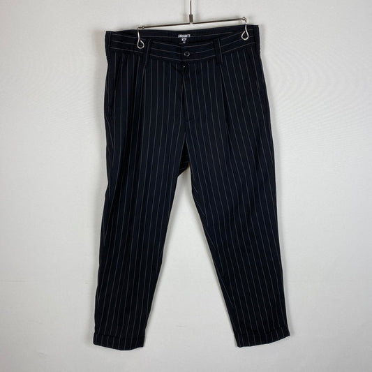 【中古品】【メンズ】 Carhartt WIP カーハート ワークインプログレス TALOR PANT IO26536 テーラー パンツ ボトムス スラックス 156-260410-ks-12-tei サイズ：30 カラー：ネイビー 万代Net店