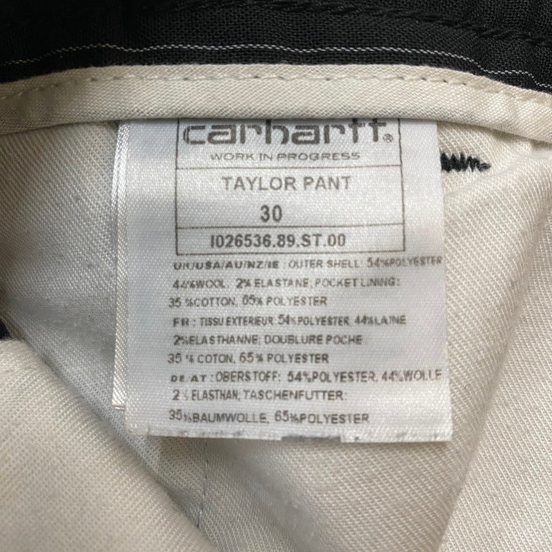 【中古品】【メンズ】 Carhartt WIP カーハート ワークインプログレス TALOR PANT IO26536 テーラー パンツ ボトムス スラックス 156-260410-ks-12-tei サイズ：30 カラー：ネイビー 万代Net店