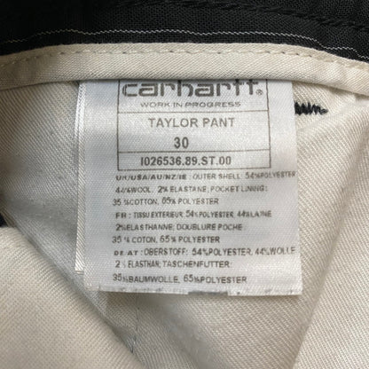 【中古品】【メンズ】 Carhartt WIP カーハート ワークインプログレス TALOR PANT IO26536 テーラー パンツ ボトムス スラックス 156-260410-ks-12-tei サイズ：30 カラー：ネイビー 万代Net店