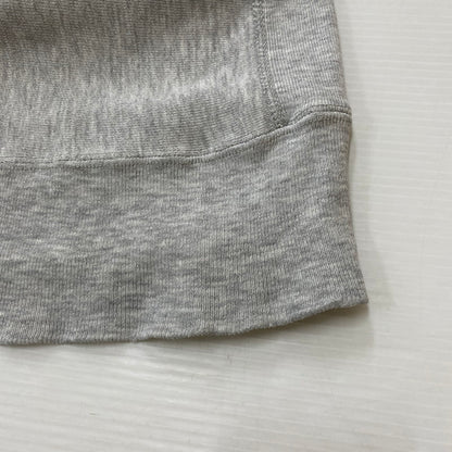 【現状渡し品】【メンズ】 80's REVERSEWEAVE WARMUP SWEAT VINTAGE 80年代 リバースウィーブ ウォームアップ スウェット トップス プルオーバー 目無し ヴィンテージ 145-260413-ks-11-fuzh サイズ：M　※完全目無し カラー：グレー 万代Net店