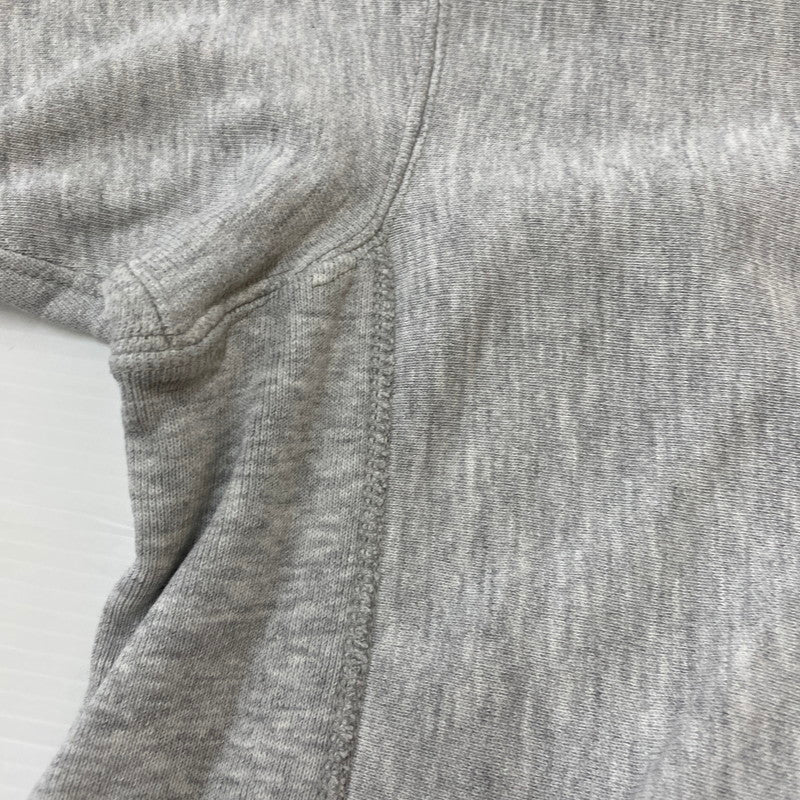 【現状渡し品】【メンズ】 80's REVERSEWEAVE WARMUP SWEAT VINTAGE 80年代 リバースウィーブ ウォームアップ スウェット トップス プルオーバー 目無し ヴィンテージ 145-260413-ks-11-fuzh サイズ：M　※完全目無し カラー：グレー 万代Net店