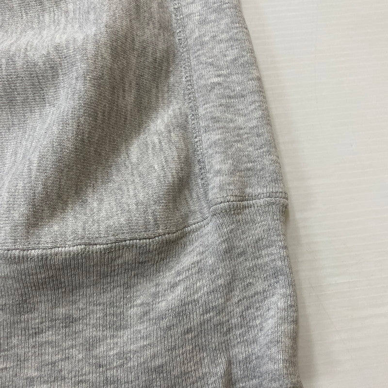 【現状渡し品】【メンズ】 80's REVERSEWEAVE WARMUP SWEAT VINTAGE 80年代 リバースウィーブ ウォームアップ スウェット トップス プルオーバー 目無し ヴィンテージ 145-260413-ks-11-fuzh サイズ：M　※完全目無し カラー：グレー 万代Net店