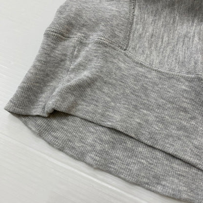 【現状渡し品】【メンズ】 80's REVERSEWEAVE WARMUP SWEAT VINTAGE 80年代 リバースウィーブ ウォームアップ スウェット トップス プルオーバー 目無し ヴィンテージ 145-260413-ks-11-fuzh サイズ：M　※完全目無し カラー：グレー 万代Net店
