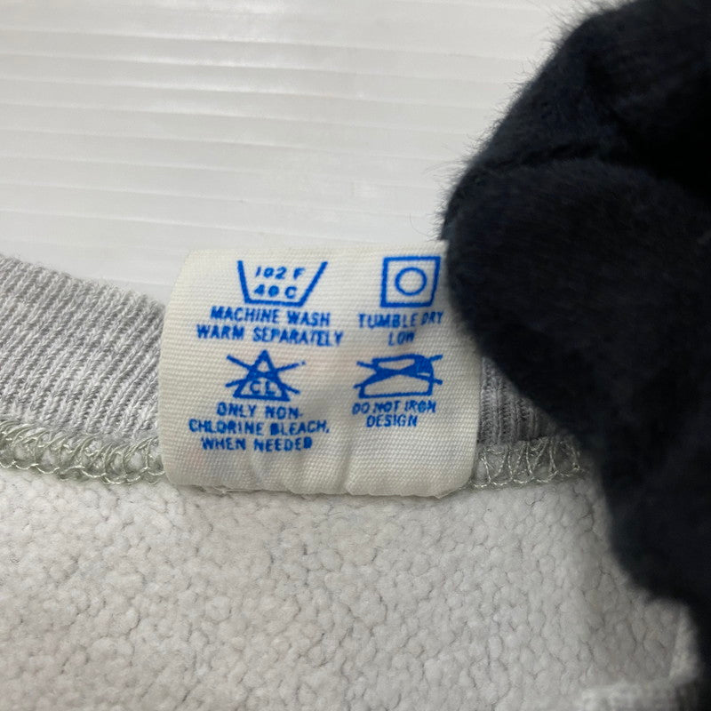【現状渡し品】【メンズ】 80's REVERSEWEAVE WARMUP SWEAT VINTAGE 80年代 リバースウィーブ ウォームアップ スウェット トップス プルオーバー 目無し ヴィンテージ 145-260413-ks-11-fuzh サイズ：M　※完全目無し カラー：グレー 万代Net店