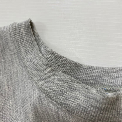 【現状渡し品】【メンズ】 80's REVERSEWEAVE WARMUP SWEAT VINTAGE 80年代 リバースウィーブ ウォームアップ スウェット トップス プルオーバー 目無し ヴィンテージ 145-260413-ks-11-fuzh サイズ：M　※完全目無し カラー：グレー 万代Net店