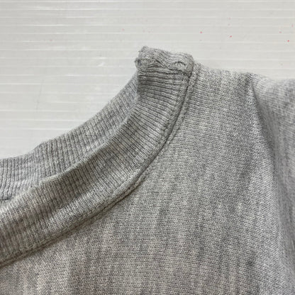 【現状渡し品】【メンズ】 80's REVERSEWEAVE WARMUP SWEAT VINTAGE 80年代 リバースウィーブ ウォームアップ スウェット トップス プルオーバー 目無し ヴィンテージ 145-260413-ks-11-fuzh サイズ：M　※完全目無し カラー：グレー 万代Net店