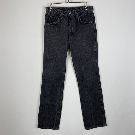 【中古品】【メンズ】 Levi's リーバイス 90's 517 STRAIGHT DENIM PANTS 40517-0259 90年代 517 ストレート デニムパンツ ボトムス ジーンズ ボタン裏刻印296 USA製 156-260410-ks-09-tei サイズ：W32L32　※91年製 カラー：ブラック 万代Net店