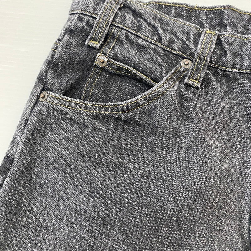 【中古品】【メンズ】 Levi's リーバイス 90's 517 STRAIGHT DENIM PANTS 40517-0259 90年代 517 ストレート デニムパンツ ボトムス ジーンズ ボタン裏刻印296 USA製 156-260410-ks-09-tei サイズ：W32L32　※91年製 カラー：ブラック 万代Net店