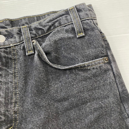 【中古品】【メンズ】 Levi's リーバイス 90's 517 STRAIGHT DENIM PANTS 40517-0259 90年代 517 ストレート デニムパンツ ボトムス ジーンズ ボタン裏刻印296 USA製 156-260410-ks-09-tei サイズ：W32L32　※91年製 カラー：ブラック 万代Net店