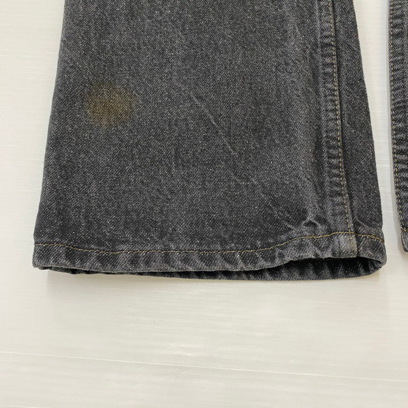 【中古品】【メンズ】 Levi's リーバイス 90's 517 STRAIGHT DENIM PANTS 40517-0259 90年代 517 ストレート デニムパンツ ボトムス ジーンズ ボタン裏刻印296 USA製 156-260410-ks-09-tei サイズ：W32L32　※91年製 カラー：ブラック 万代Net店