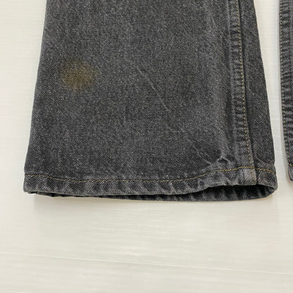 【中古品】【メンズ】 Levi's リーバイス 90's 517 STRAIGHT DENIM PANTS 40517-0259 90年代 517 ストレート デニムパンツ ボトムス ジーンズ ボタン裏刻印296 USA製 156-260410-ks-09-tei サイズ：W32L32　※91年製 カラー：ブラック 万代Net店