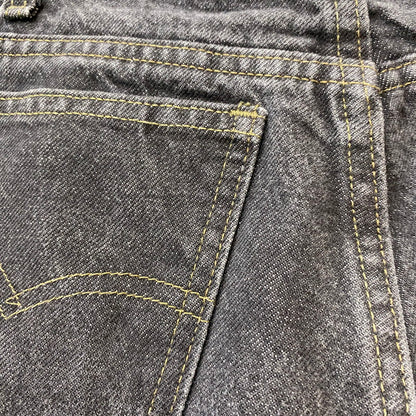【中古品】【メンズ】 Levi's リーバイス 90's 517 STRAIGHT DENIM PANTS 40517-0259 90年代 517 ストレート デニムパンツ ボトムス ジーンズ ボタン裏刻印296 USA製 156-260410-ks-09-tei サイズ：W32L32　※91年製 カラー：ブラック 万代Net店