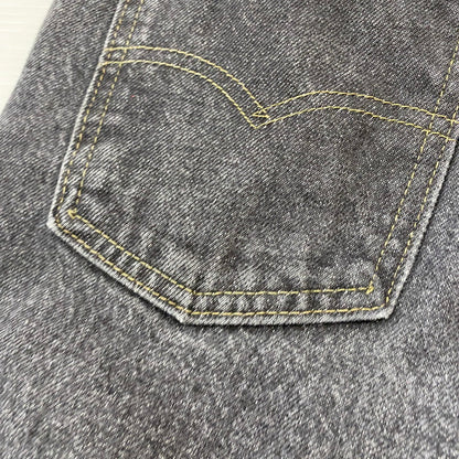【中古品】【メンズ】 Levi's リーバイス 90's 517 STRAIGHT DENIM PANTS 40517-0259 90年代 517 ストレート デニムパンツ ボトムス ジーンズ ボタン裏刻印296 USA製 156-260410-ks-09-tei サイズ：W32L32　※91年製 カラー：ブラック 万代Net店