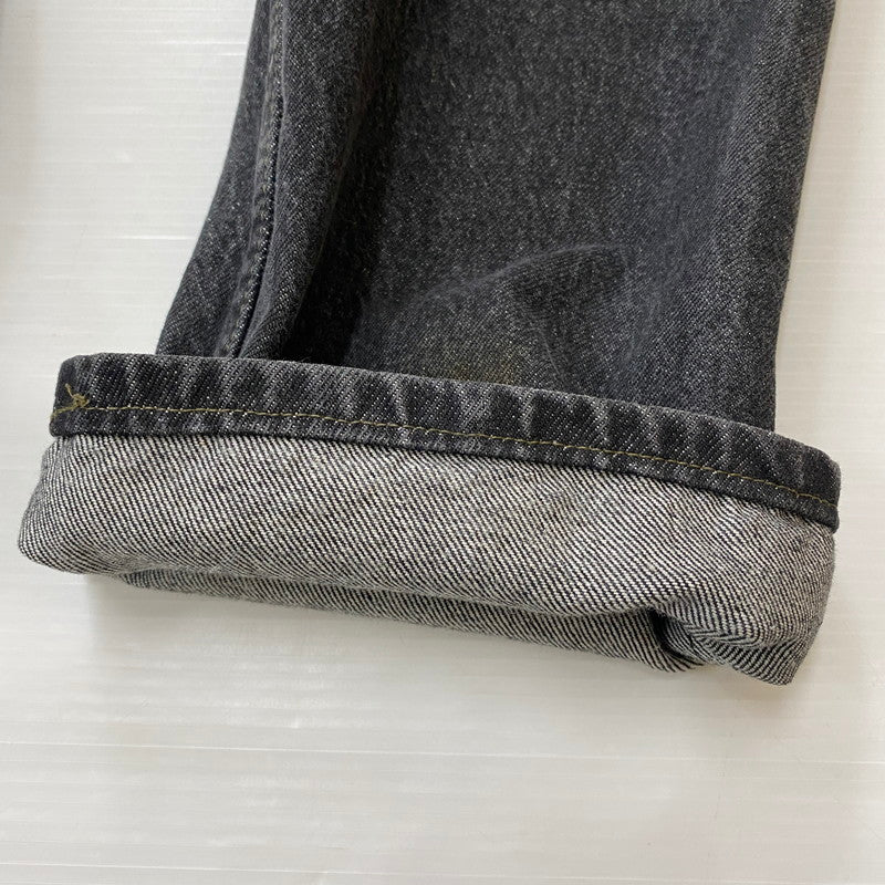【中古品】【メンズ】 Levi's リーバイス 90's 517 STRAIGHT DENIM PANTS 40517-0259 90年代 517 ストレート デニムパンツ ボトムス ジーンズ ボタン裏刻印296 USA製 156-260410-ks-09-tei サイズ：W32L32　※91年製 カラー：ブラック 万代Net店