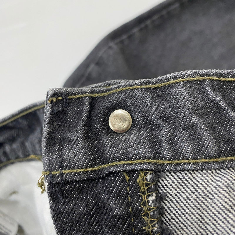 【中古品】【メンズ】 Levi's リーバイス 90's 517 STRAIGHT DENIM PANTS 40517-0259 90年代 517 ストレート デニムパンツ ボトムス ジーンズ ボタン裏刻印296 USA製 156-260410-ks-09-tei サイズ：W32L32　※91年製 カラー：ブラック 万代Net店